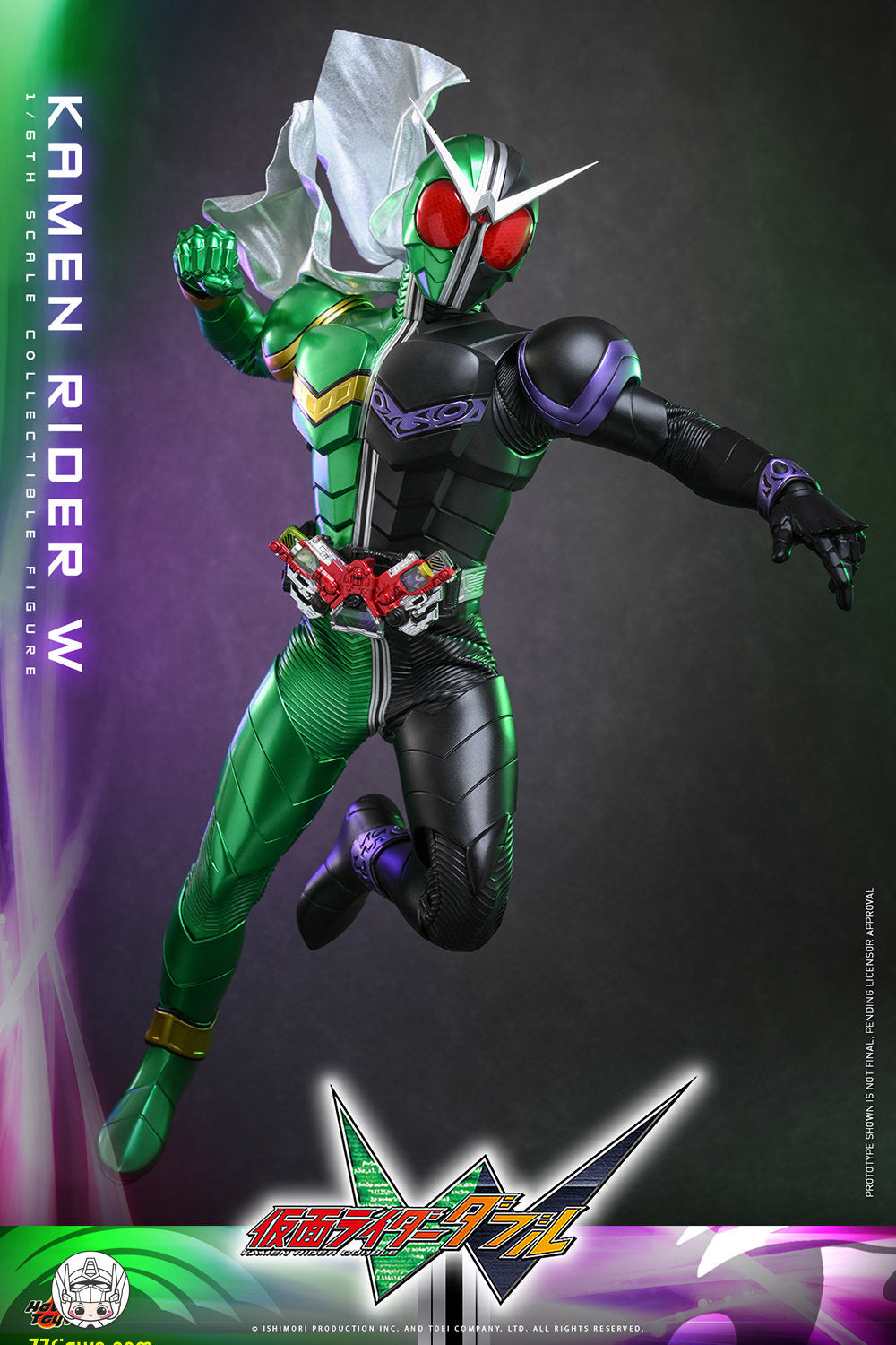 【予約商品】Hot Toys 1/6 TMS195 仮面ライダーW コレクター版 塗装済み可動フィギュア