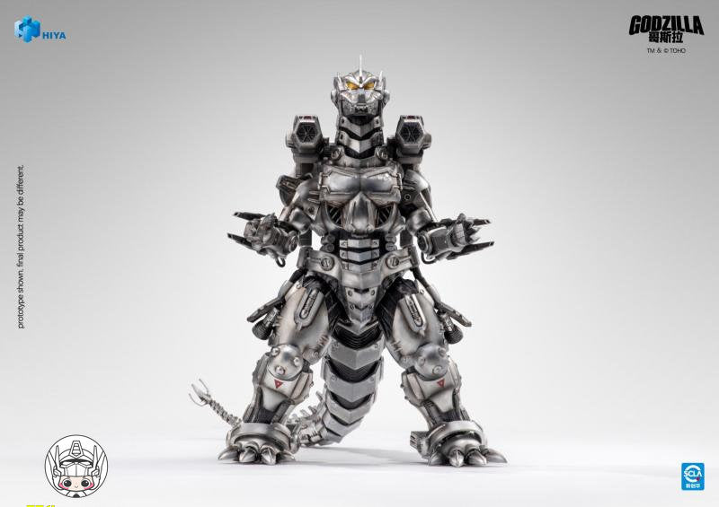 【予約商品】Hiya Toys EBG0326 Exquisite Basic Series ゴジラ 東京SOS 2003 メカゴジラ 重武装型／高機動型 塗装済み可動フィギュア