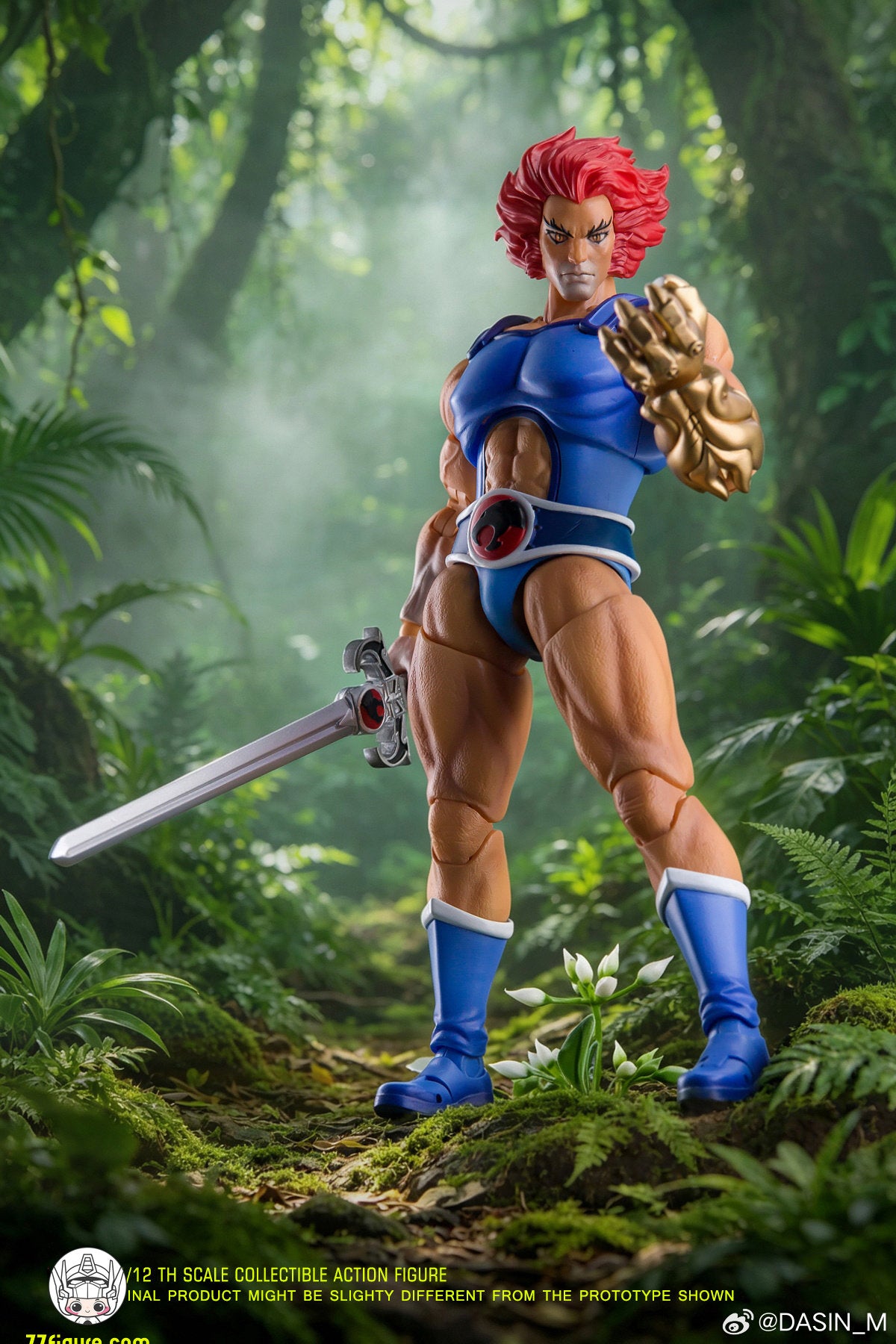 【予約商品】Dasin Model 1/12 サンダーキャッツ ライオン・オー 塗装済み可動フィギュア