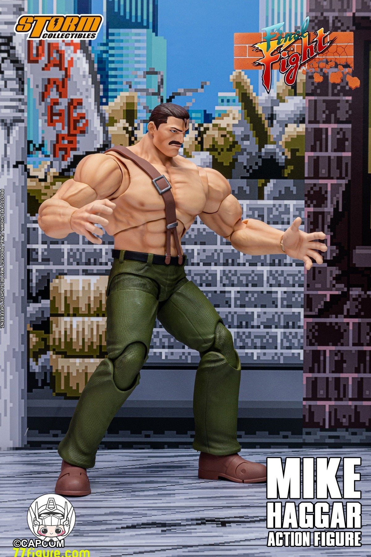 【予約商品】Storm Collectibles CAFF01 『ファイナルファイト』 マイク・ハガー 塗装済み可動フィギュア