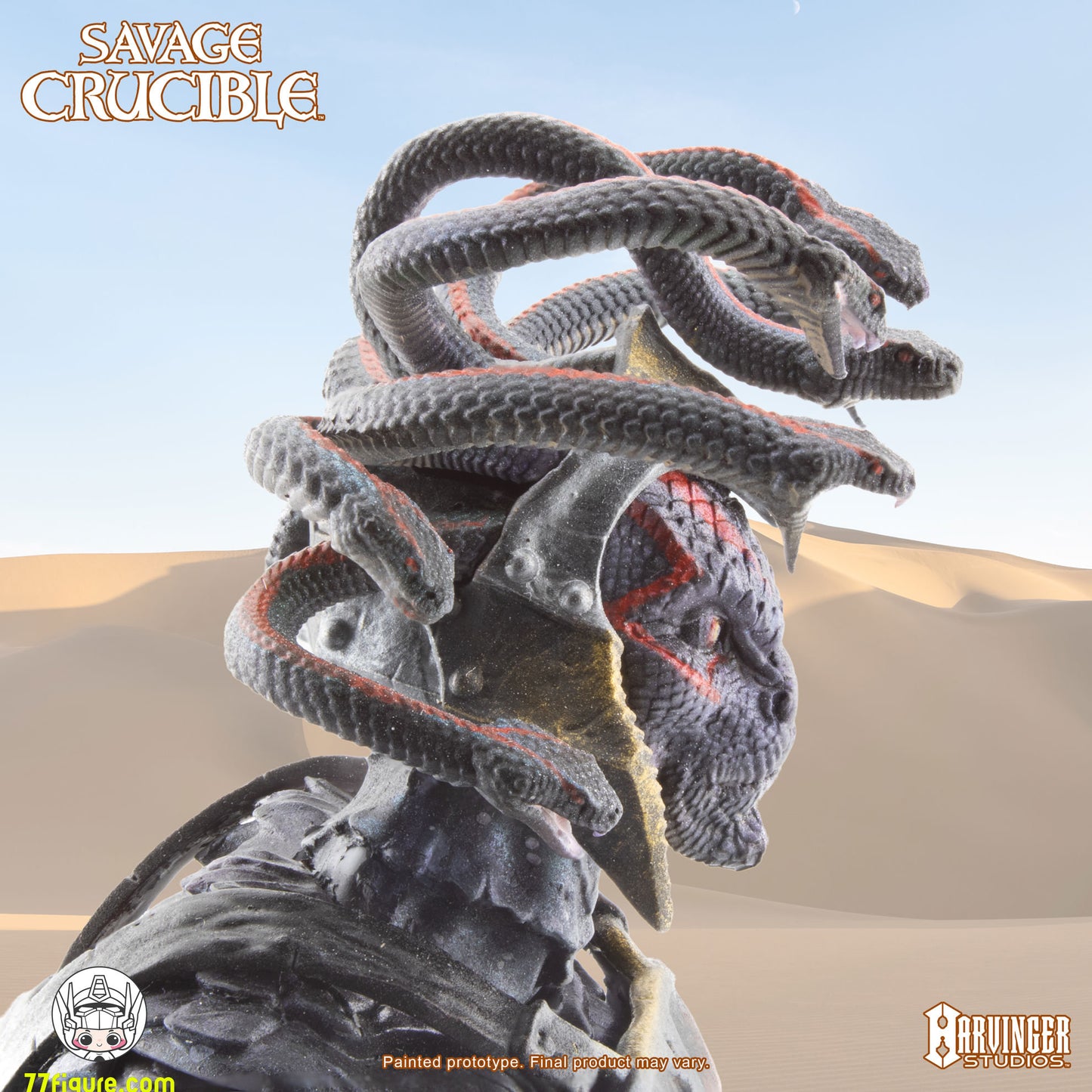 【予約商品】Harvinger Studios 1/12 サベージ・クルーシブル ナーオム・アルコン 塗装済み可動フィギュア