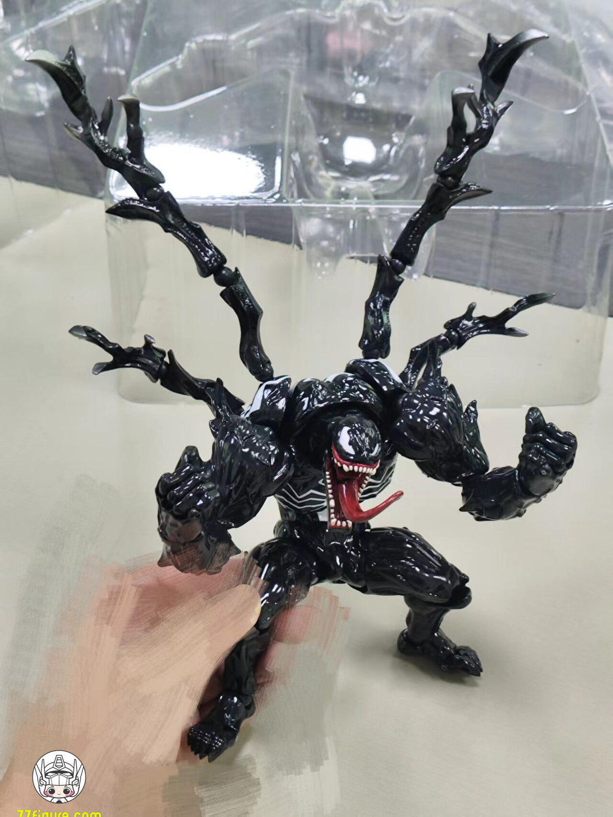 【予約商品】PCToys Amazing Yamaguchi ヴェノム PC03 グロッシーブラック版 塗装済み可動フィギュア