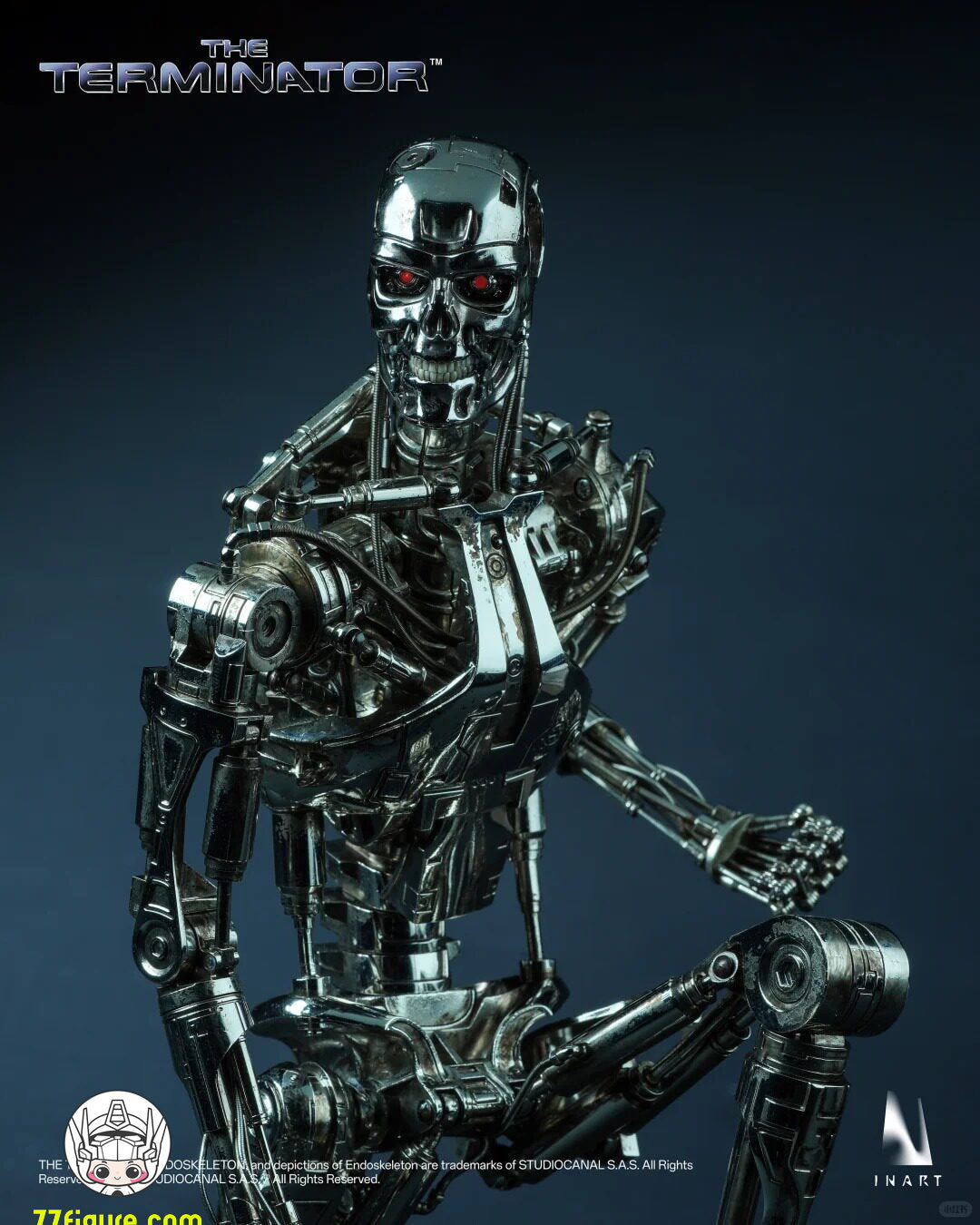 【予約商品】INART 1/6 AgA036 『ターミネーター』T-800 エンドスケルトン 塗装済み可動フィギュア