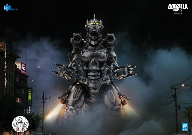 【予約商品】Hiya Toys EBG0326 Exquisite Basic Series ゴジラ 東京SOS 2003 メカゴジラ 重武装型／高機動型 塗装済み可動フィギュア