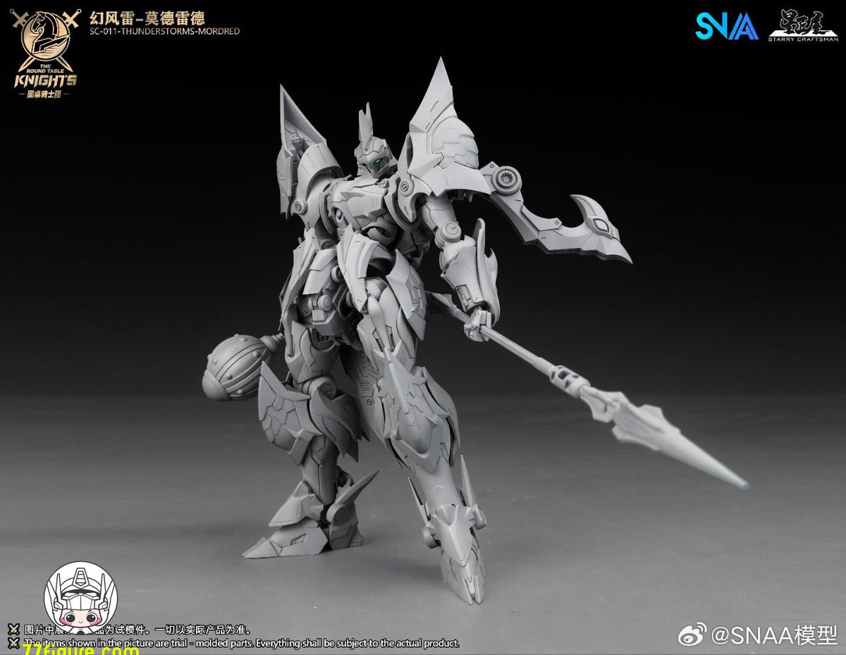 【予約商品】SNAA Model 1/144 「円卓の騎士」 SC-011 サンダーストーム モードレッド プラモデル