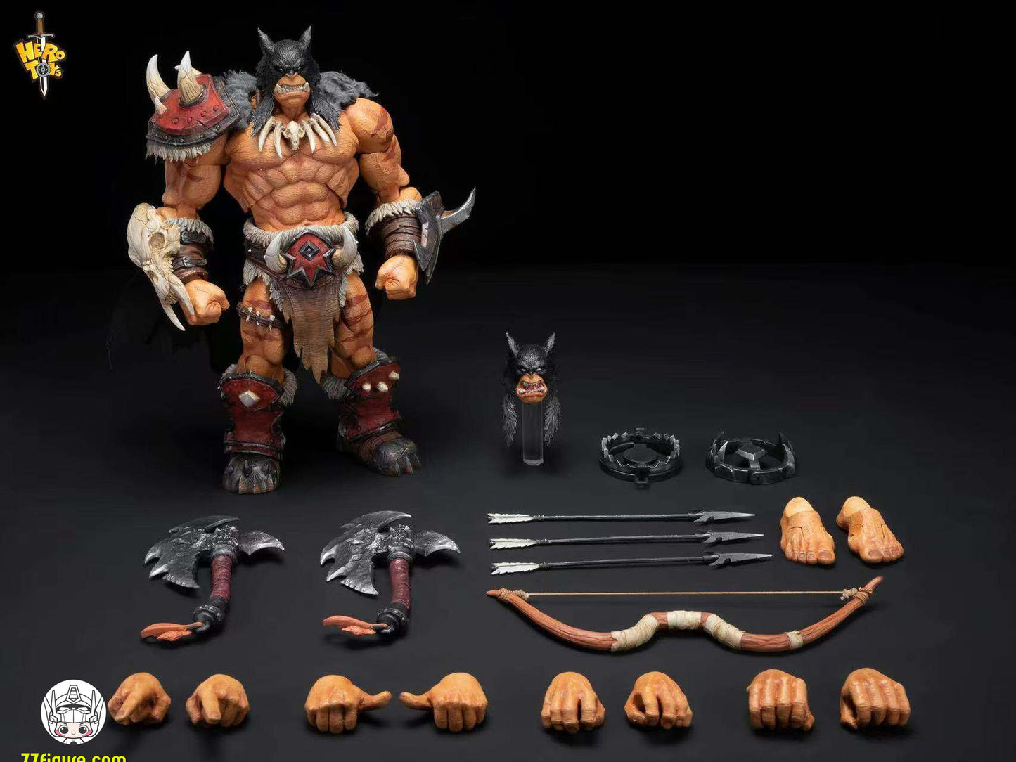 【予約商品】Hero Toys 1/10 部族ハンター オークトラッカー 塗装済み可動フィギュア