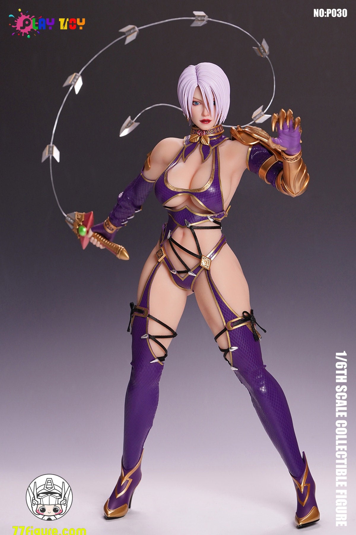 【予約商品】PLAY TOY 1/6 P030 ファイティングゴッデス アルケミスト 塗装済み可動フィギュア