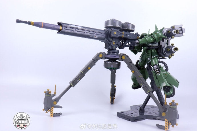【予約商品】Rein Model 1/100 ZG-003 MG キャノン・スナイパーライフル＆LEDライトセット プラモデル