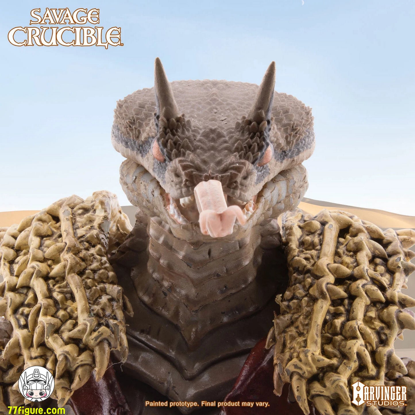 【予約商品】Harvinger Studios 1/12 サベージ・クルーシブル セト・カラ 塗装済み可動フィギュア