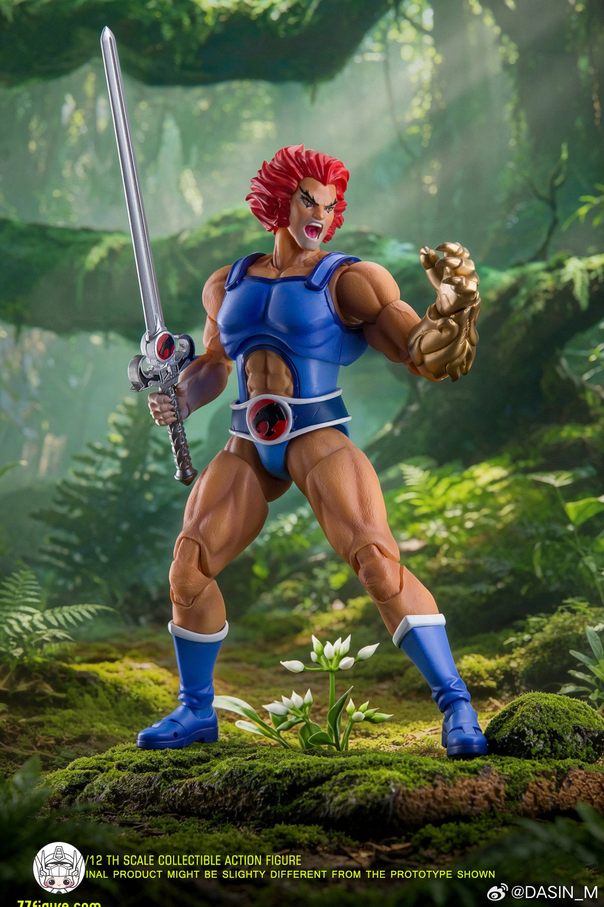 【予約商品】Dasin Model 1/12 サンダーキャッツ ライオン・オー 塗装済み可動フィギュア