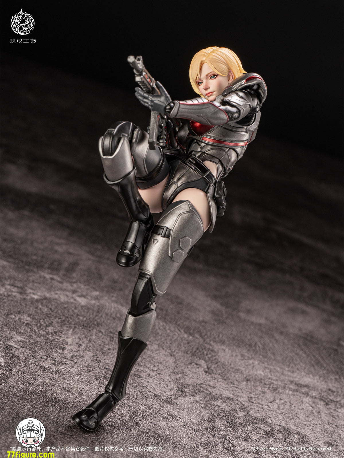 【予約商品】Blazing Wave Studio 1/12 ヴァルキリー ブリュンヒルデ 塗装済み可動フィギュア