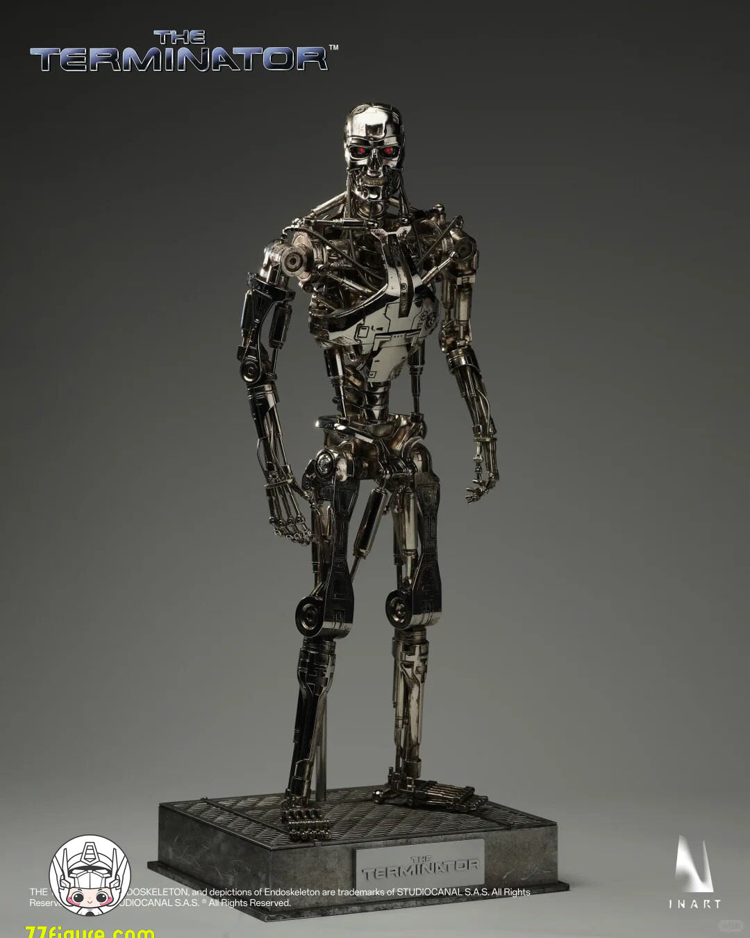 【予約商品】INART 1/6 AgA036 『ターミネーター』T-800 エンドスケルトン 塗装済み可動フィギュア