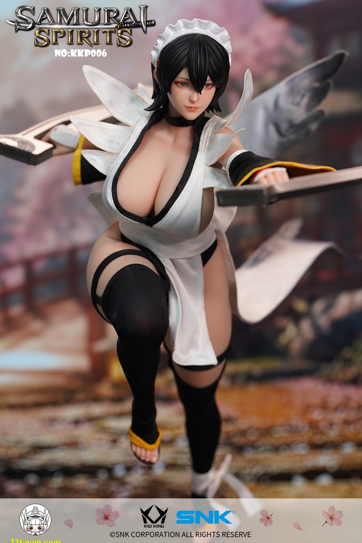 【予約商品】Kid King 1/6 KKP006 SNK公式ライセンス SAMURAI SPIRITS いろは 塗装済み可動フィギュア