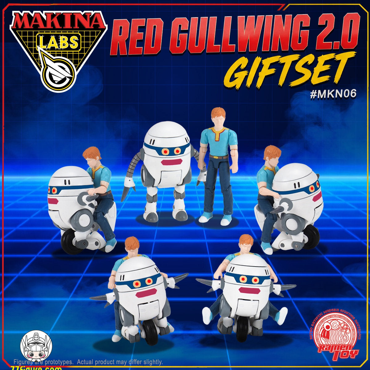 【予約商品】Ramen Toy MKN06 レッド・ガルウィング2.0 ギフトセット
