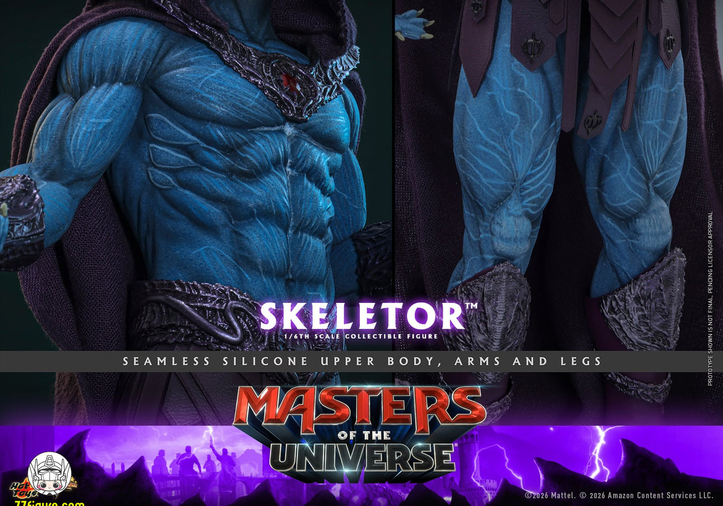 【予約商品】Hot Toys 1/6『マスターズ・オブ・ザ・ユニバース 2026』スケルター 塗装済み可動フィギュア