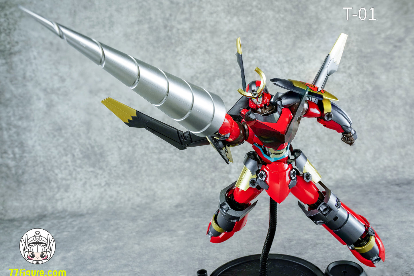 【予約商品】Beast Model T-01 スパイラルドリル 塗装済み可動フィギュア