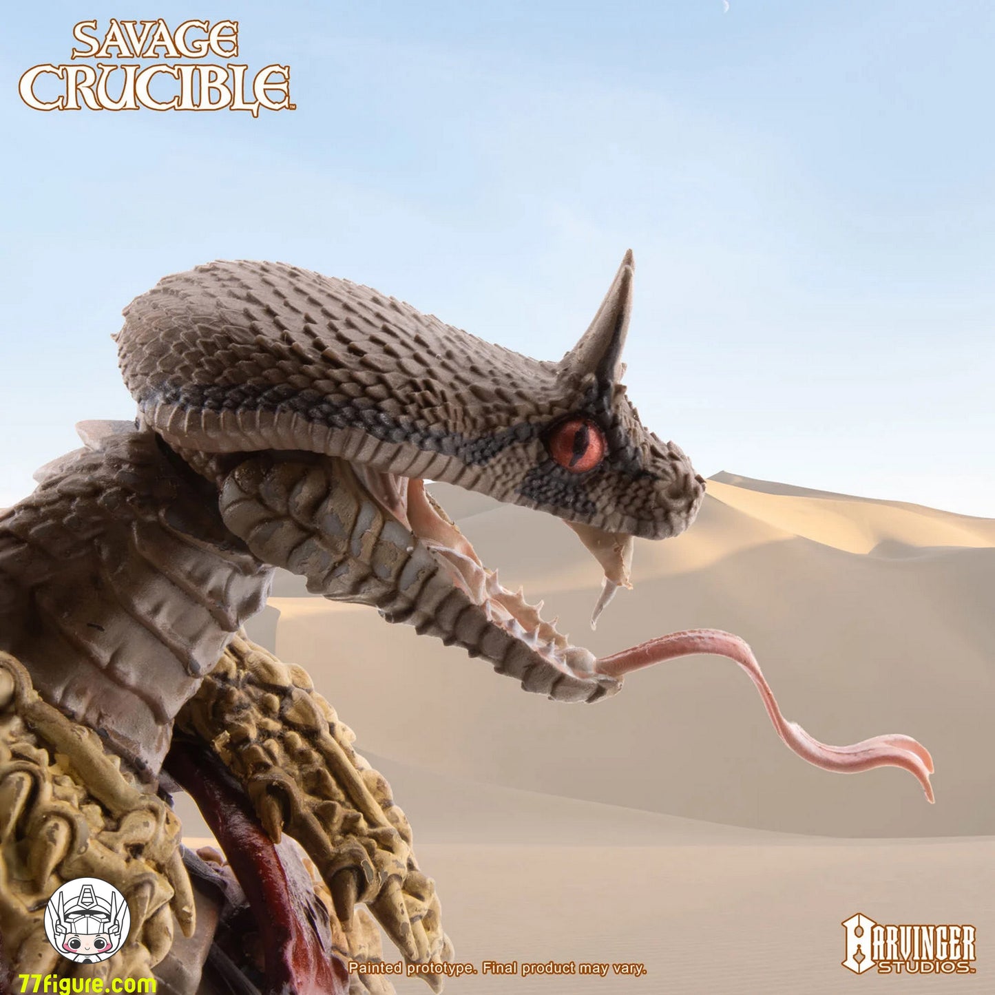 【予約商品】Harvinger Studios 1/12 サベージ・クルーシブル セト・カラ 塗装済み可動フィギュア
