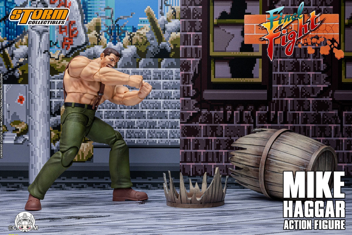 【予約商品】Storm Collectibles CAFF01 『ファイナルファイト』 マイク・ハガー 塗装済み可動フィギュア
