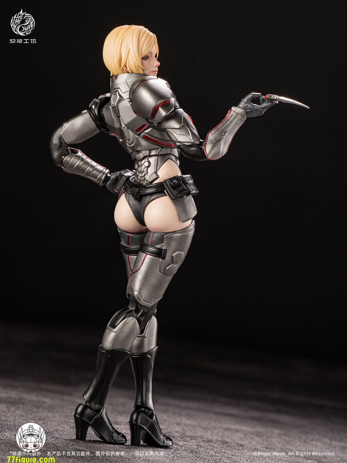 【予約商品】Blazing Wave Studio 1/12 ヴァルキリー ブリュンヒルデ 塗装済み可動フィギュア