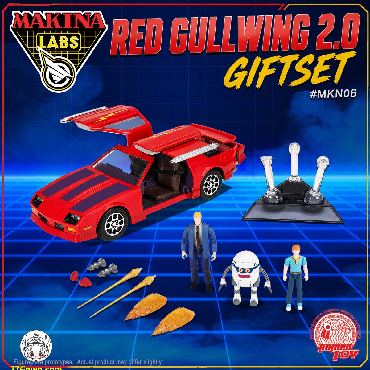 【予約商品】Ramen Toy MKN06 レッド・ガルウィング2.0 ギフトセット