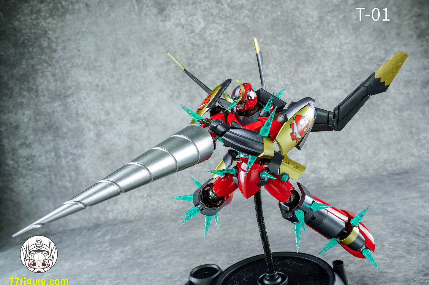 【予約商品】Beast Model T-01 スパイラルドリル 塗装済み可動フィギュア