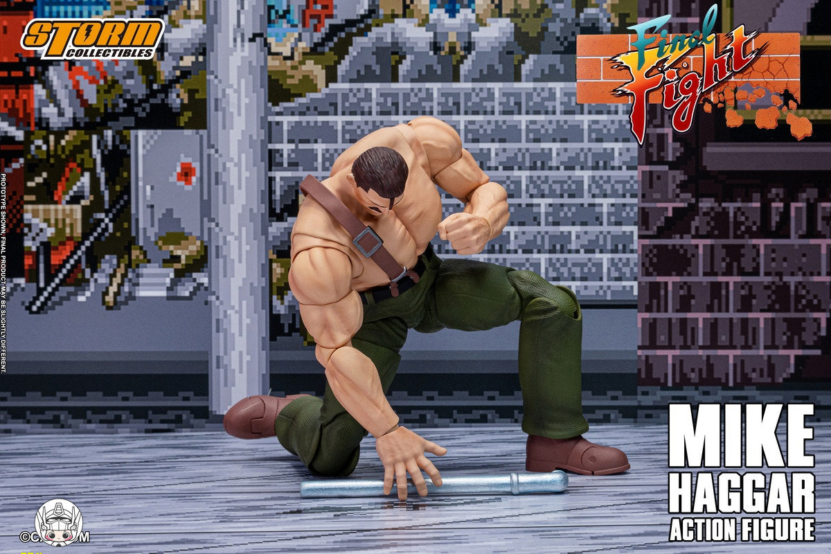【予約商品】Storm Collectibles CAFF01 『ファイナルファイト』 マイク・ハガー 塗装済み可動フィギュア