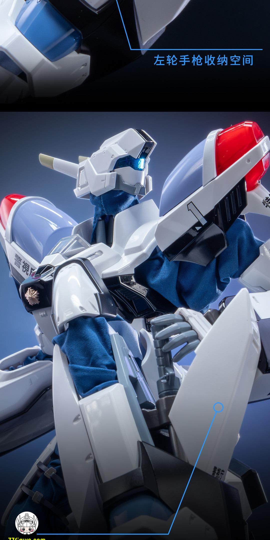 【予約商品】Moshow 模寿 ゾイド×パトレイバー イングラム MARK-III 塗装済み可動フィギュア
