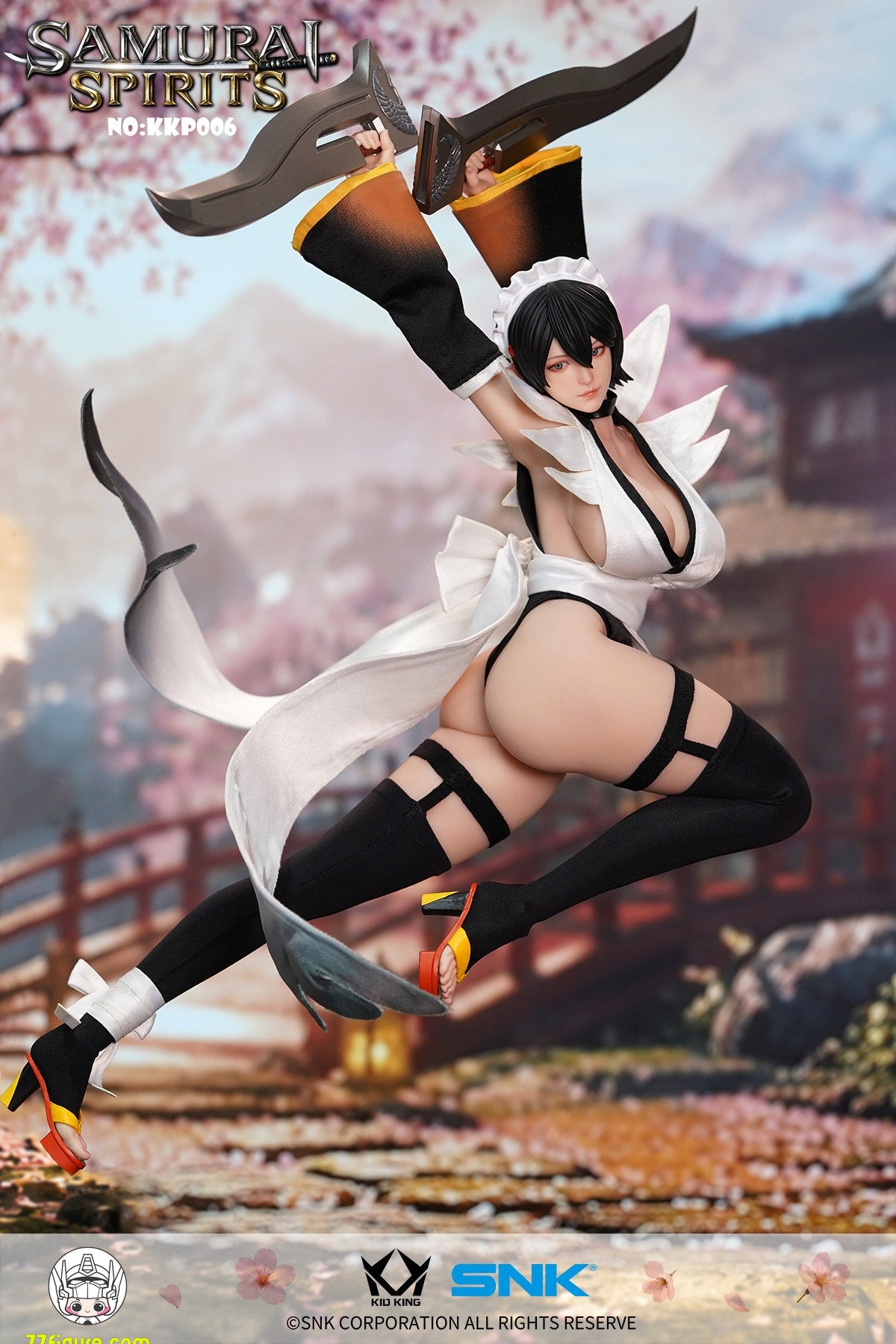 【予約商品】Kid King 1/6 KKP006 SNK公式ライセンス SAMURAI SPIRITS いろは 塗装済み可動フィギュア