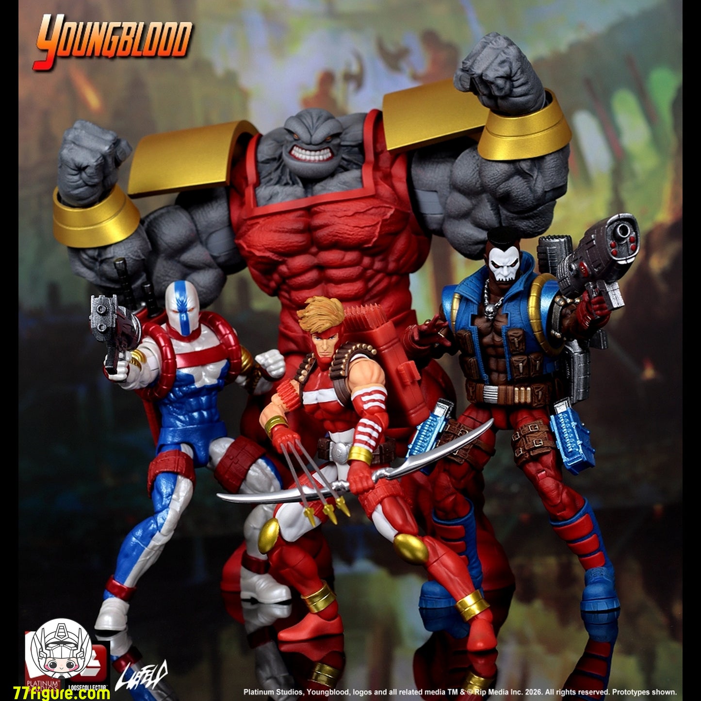 【予約商品】LC Studio 1/12 エクストリームユニバース3 チャペル 塗装済み可動フィギュア