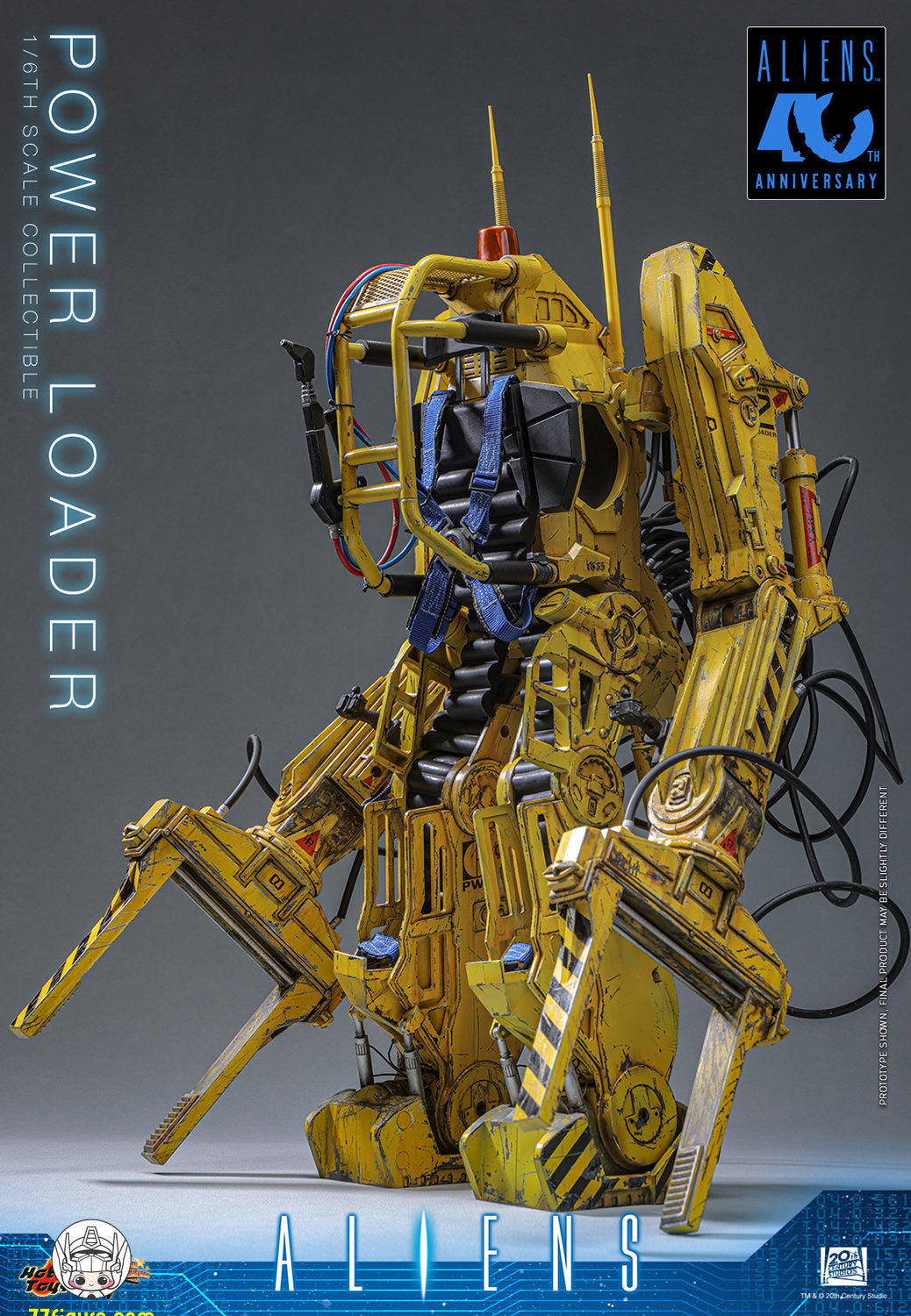 【予約商品】Hot Toys 1/6 MMS924『エイリアン2』パワーローダー 塗装済み可動フィギュア