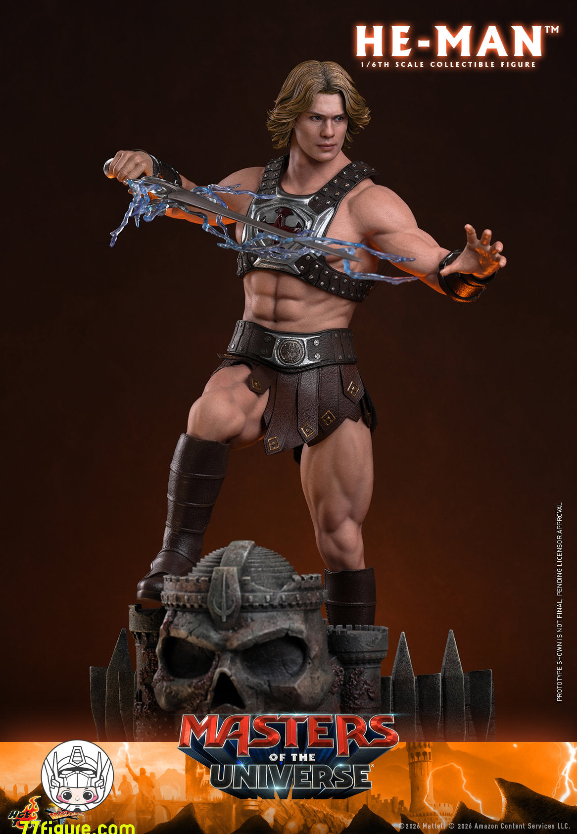 【予約商品】Hot Toys 1/6『マスターズ・オブ・ザ・ユニバース 2026』ヒーマン 塗装済み可動フィギュア