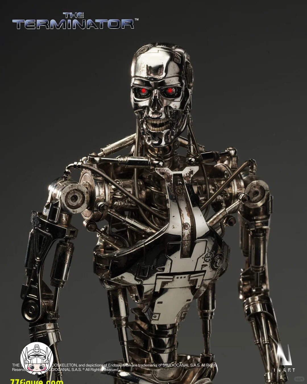 【予約商品】INART 1/6 AgA036 『ターミネーター』T-800 エンドスケルトン 塗装済み可動フィギュア