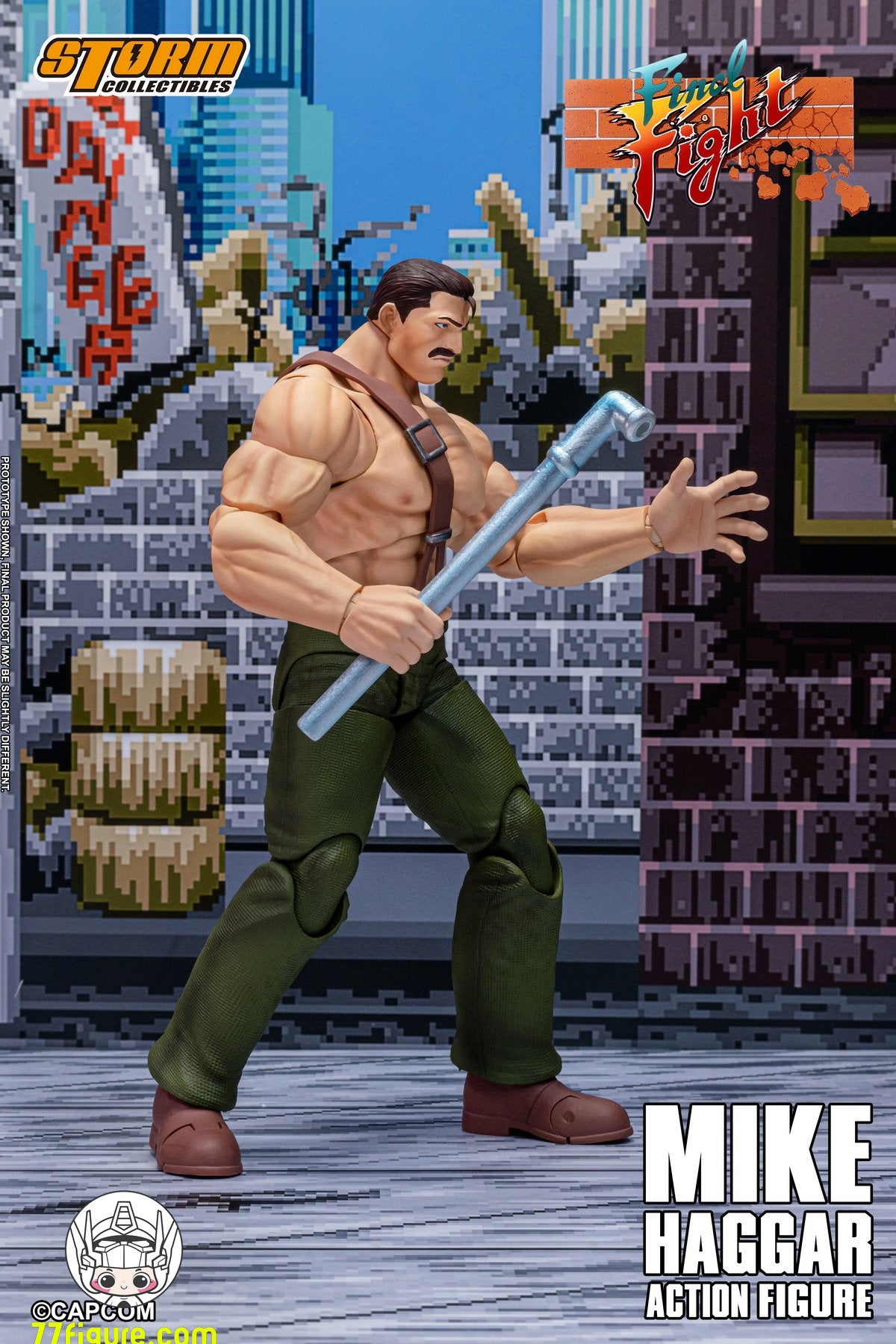 【予約商品】Storm Collectibles CAFF01 『ファイナルファイト』 マイク・ハガー 塗装済み可動フィギュア