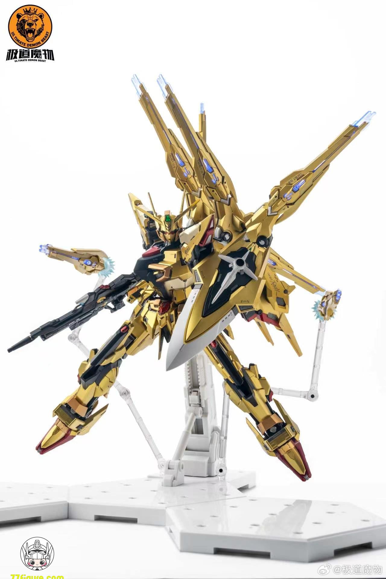 【予約商品】極道魔物 ヘイムダル ゴールデン・シラヌイ・アーマー 塗装済み可動フィギュア