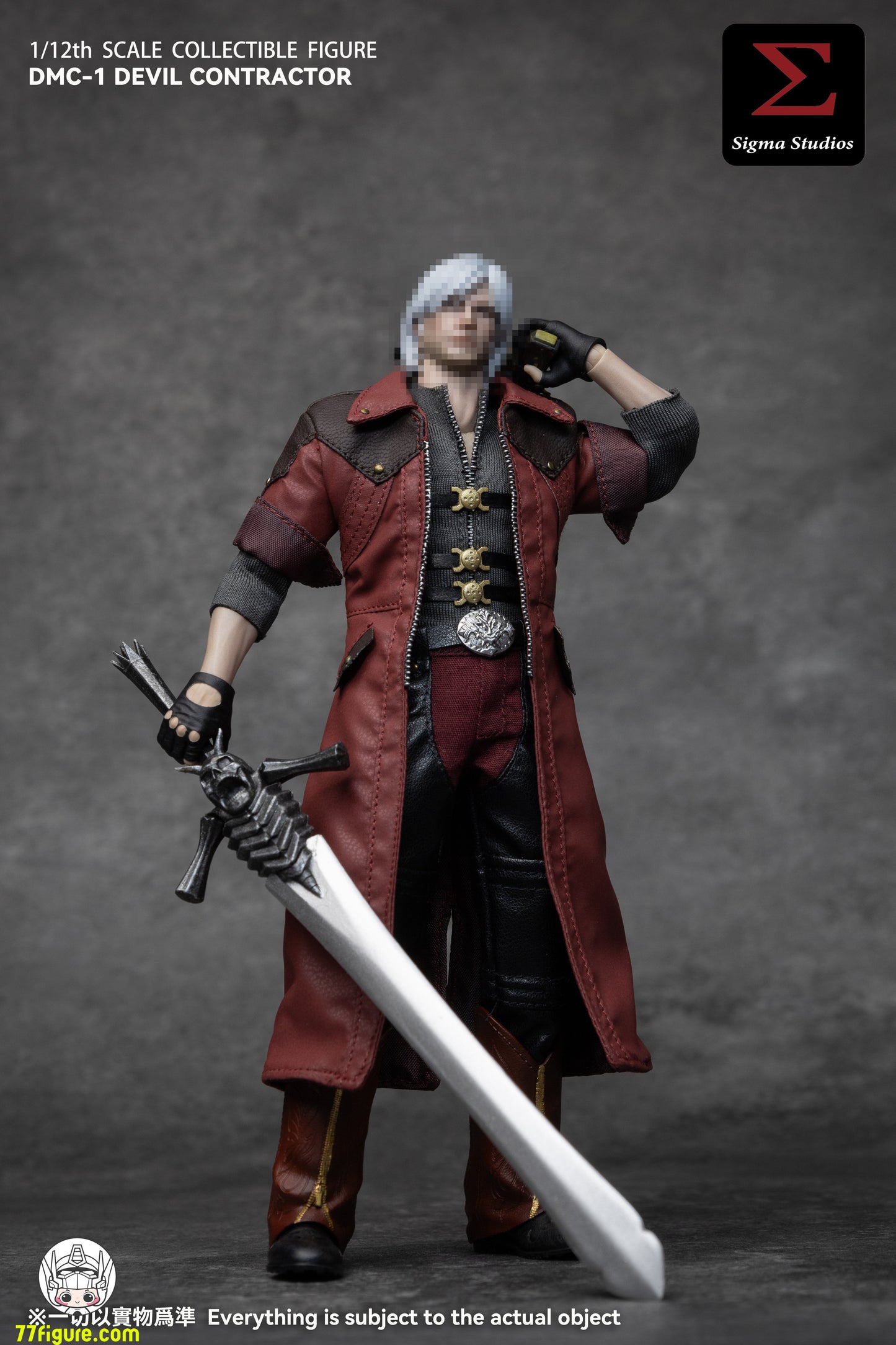 【予約商品】Sigma Studios 1/12 DMC-1 デビルハンター 塗装済み可動フィギュア