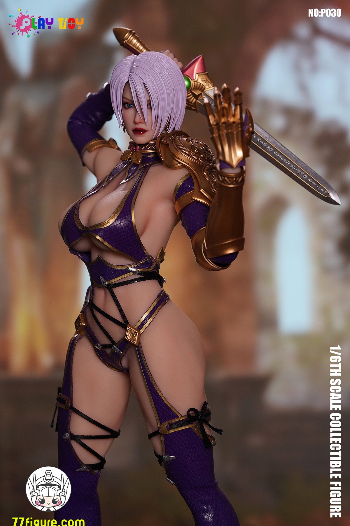【予約商品】PLAY TOY 1/6 P030 ファイティングゴッデス アルケミスト 塗装済み可動フィギュア