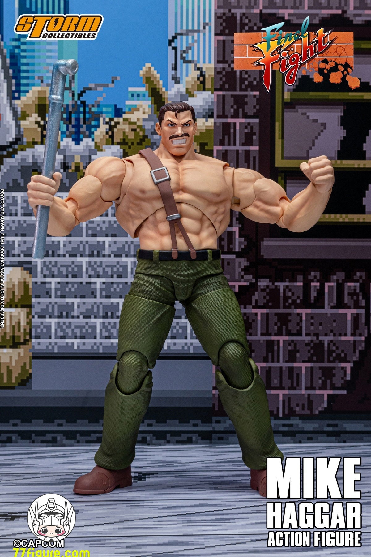 【予約商品】Storm Collectibles CAFF01 『ファイナルファイト』 マイク・ハガー 塗装済み可動フィギュア