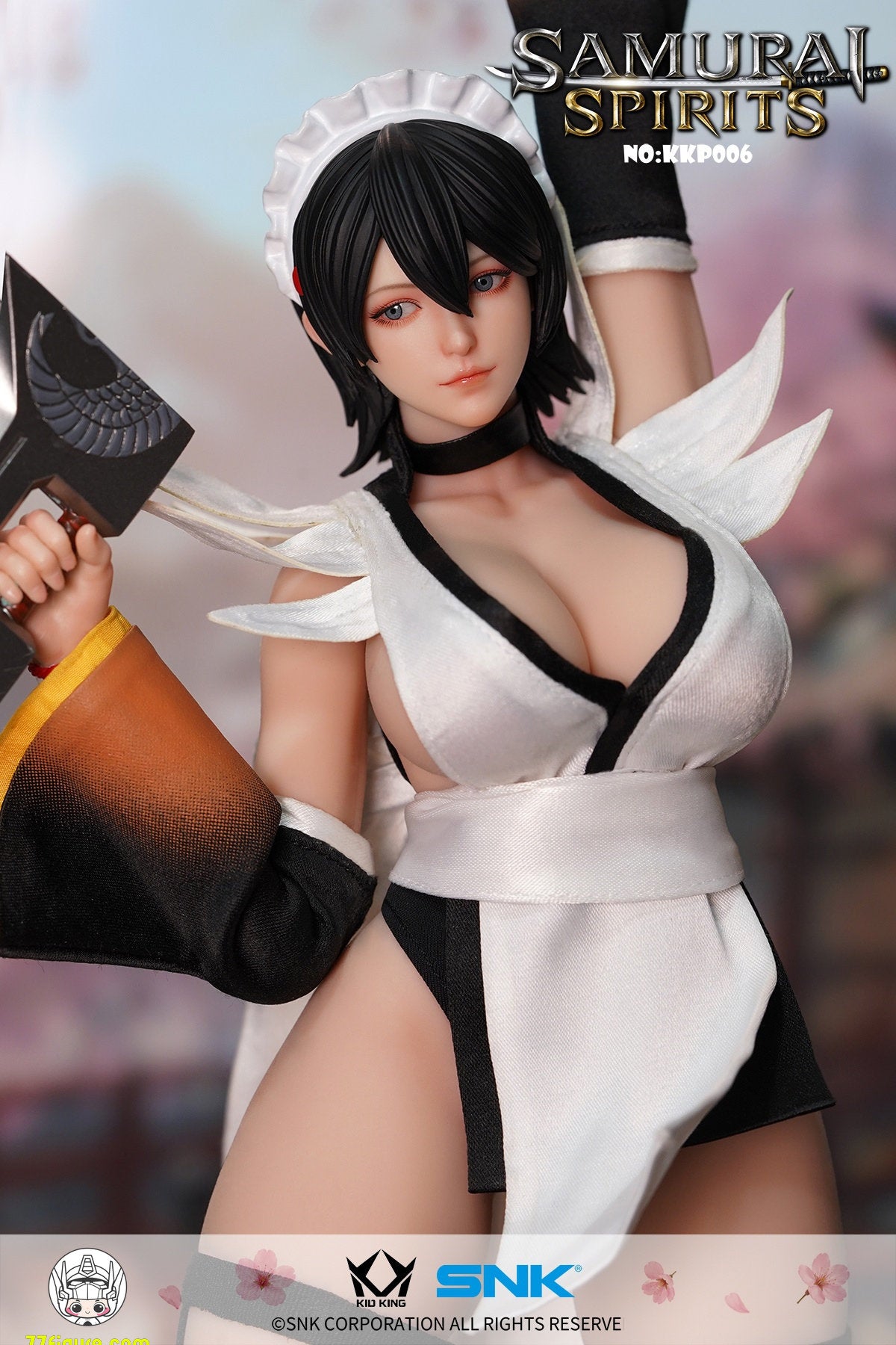【予約商品】Kid King 1/6 KKP006 SNK公式ライセンス SAMURAI SPIRITS いろは 塗装済み可動フィギュア
