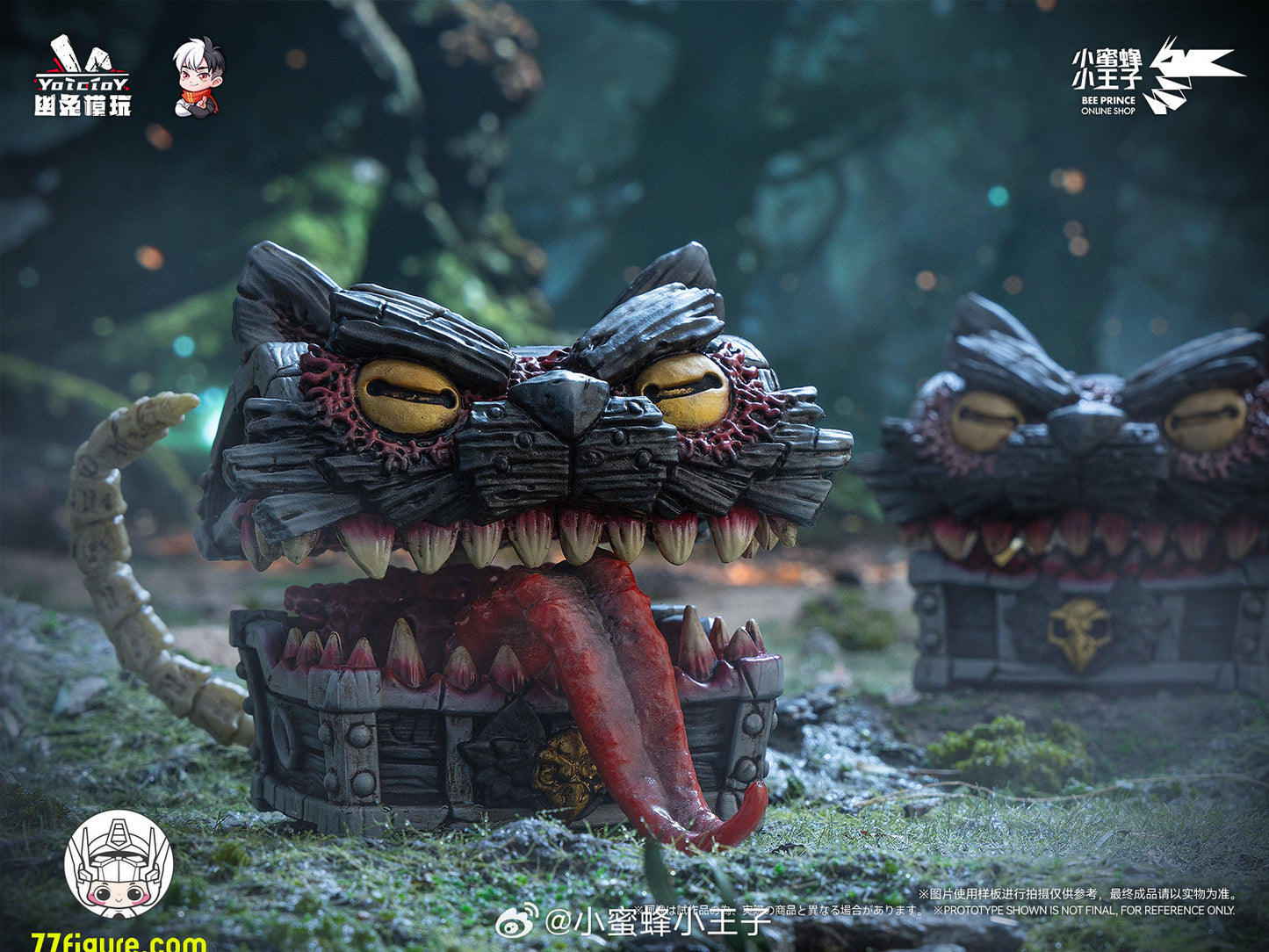 【予約商品】YoTo Toys 1/12 YTBD-003 ミミックチェスト キャット 塗装済み可動フィギュア