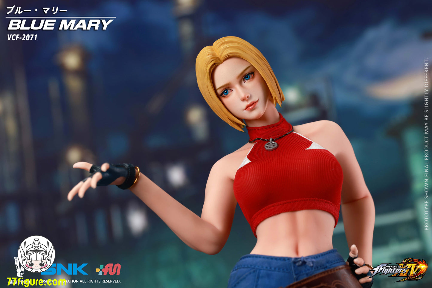 【予約商品】VERYCOOL 1/6 VCF-2071 『ザ・キング・オブ・ファイターズXIV』ブルー・マリー 塗装済み可動フィギュア