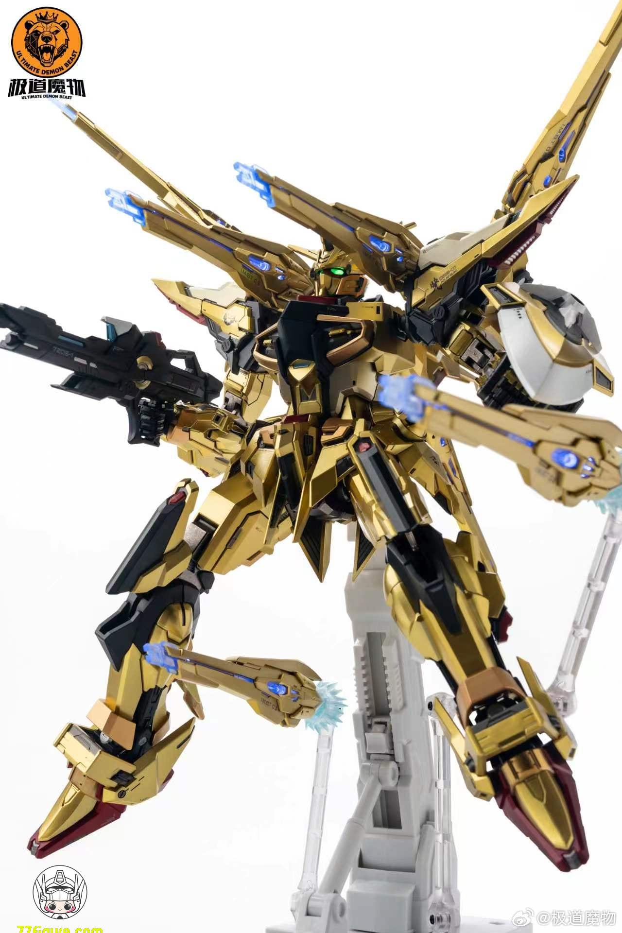【予約商品】極道魔物 ヘイムダル ゴールデン・シラヌイ・アーマー 塗装済み可動フィギュア