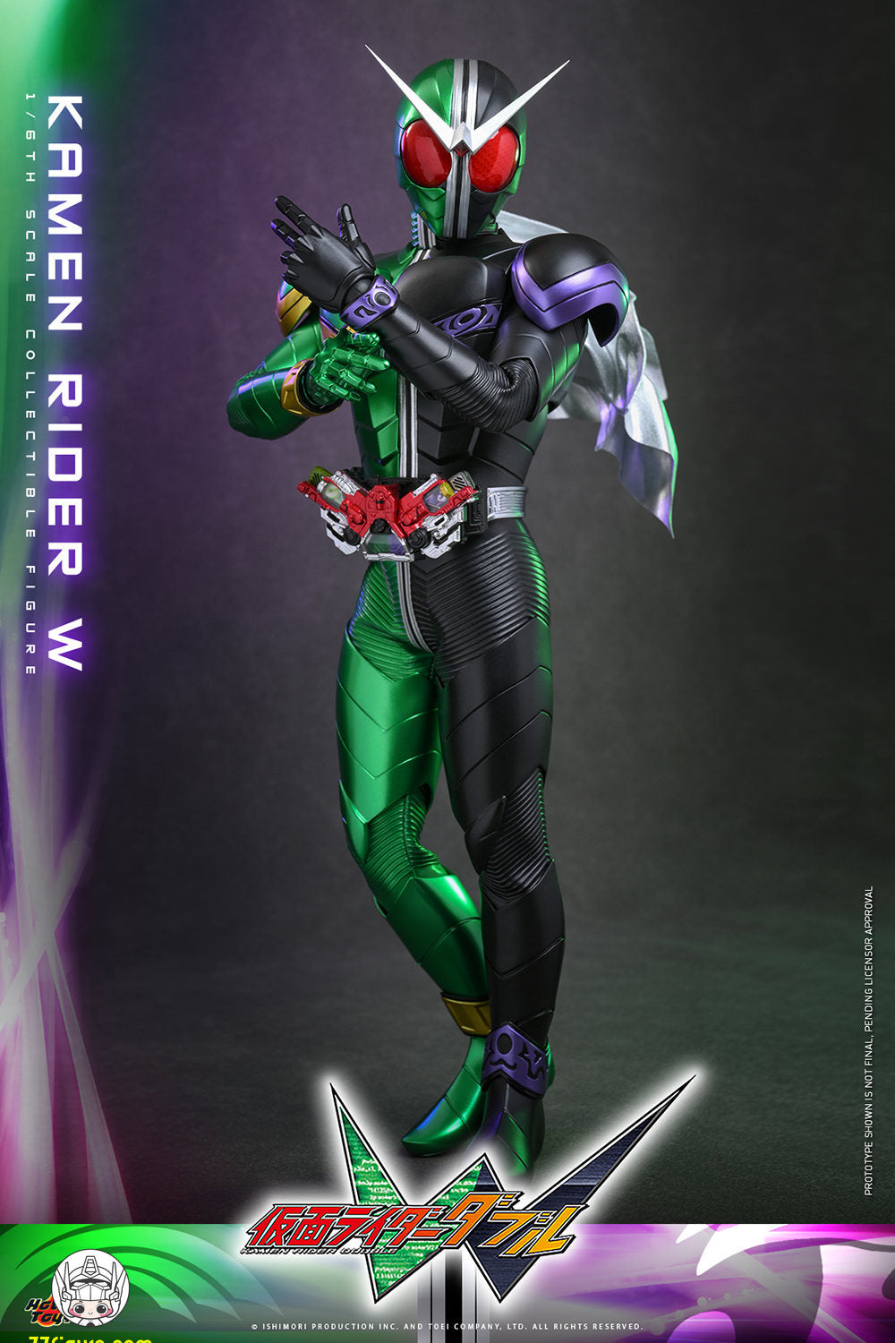 【予約商品】Hot Toys 1/6 TMS195B 仮面ライダーW 特別版 塗装済み可動フィギュア