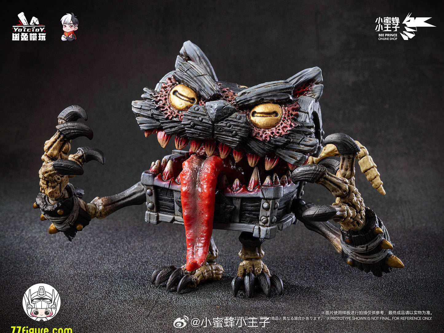 【予約商品】YoTo Toys 1/12 YTBD-003 ミミックチェスト キャット 塗装済み可動フィギュア