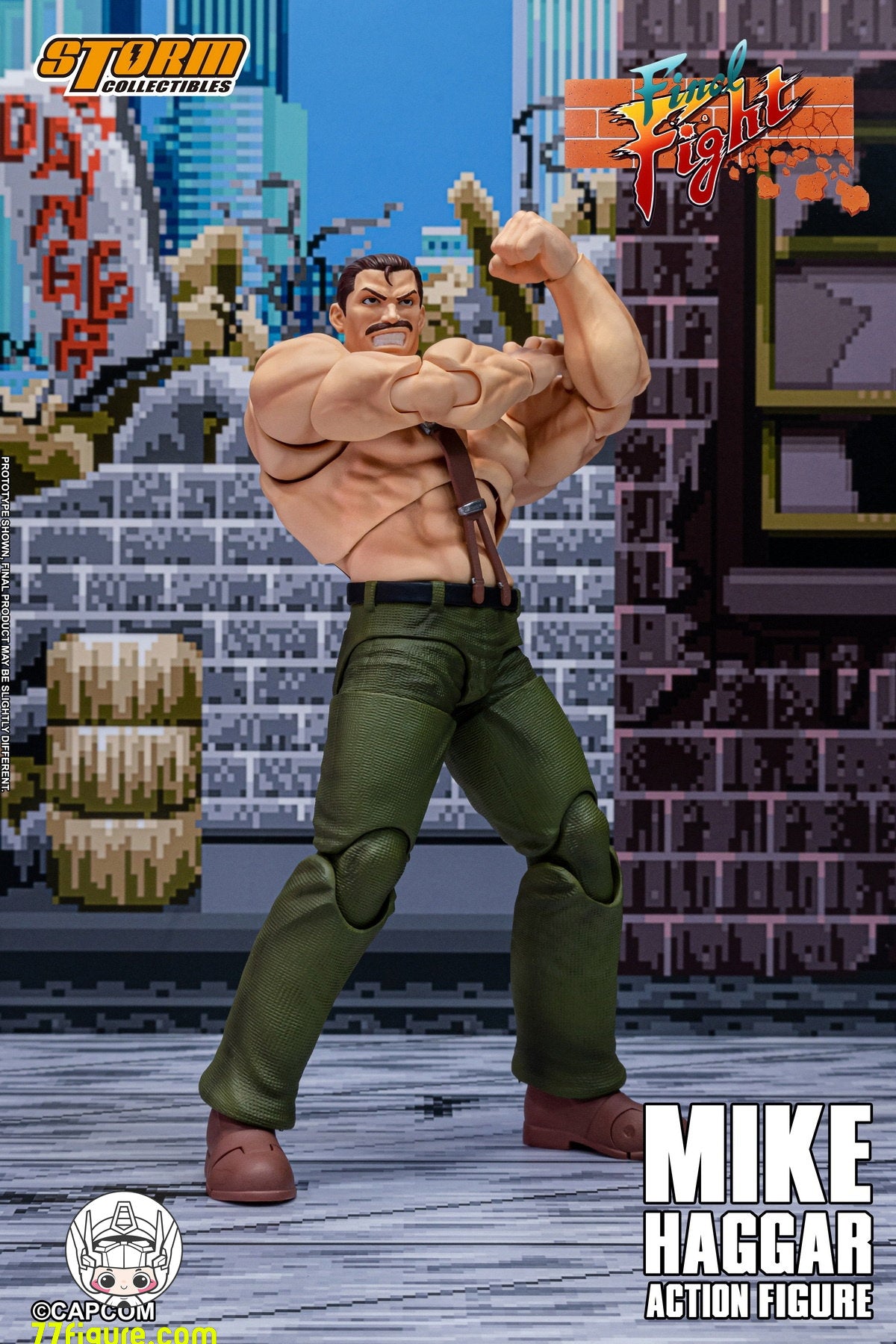 【予約商品】Storm Collectibles CAFF01 『ファイナルファイト』 マイク・ハガー 塗装済み可動フィギュア