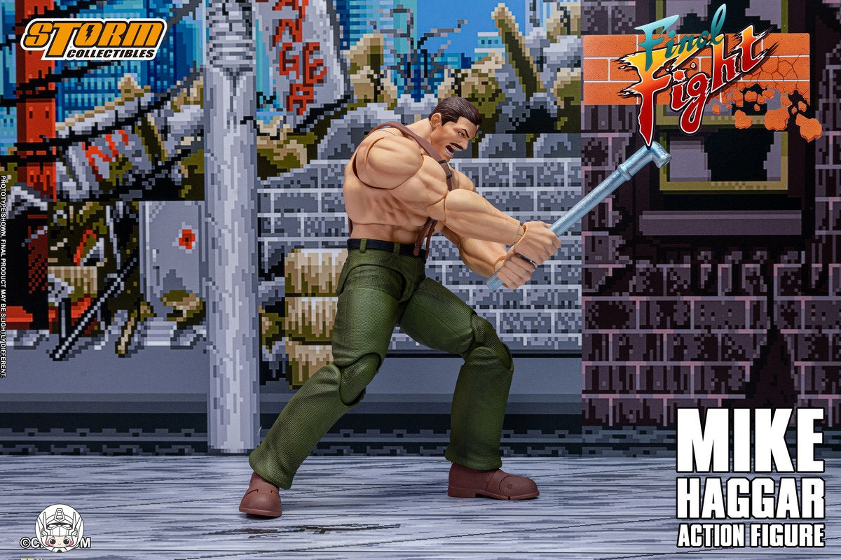 【予約商品】Storm Collectibles CAFF01 『ファイナルファイト』 マイク・ハガー 塗装済み可動フィギュア