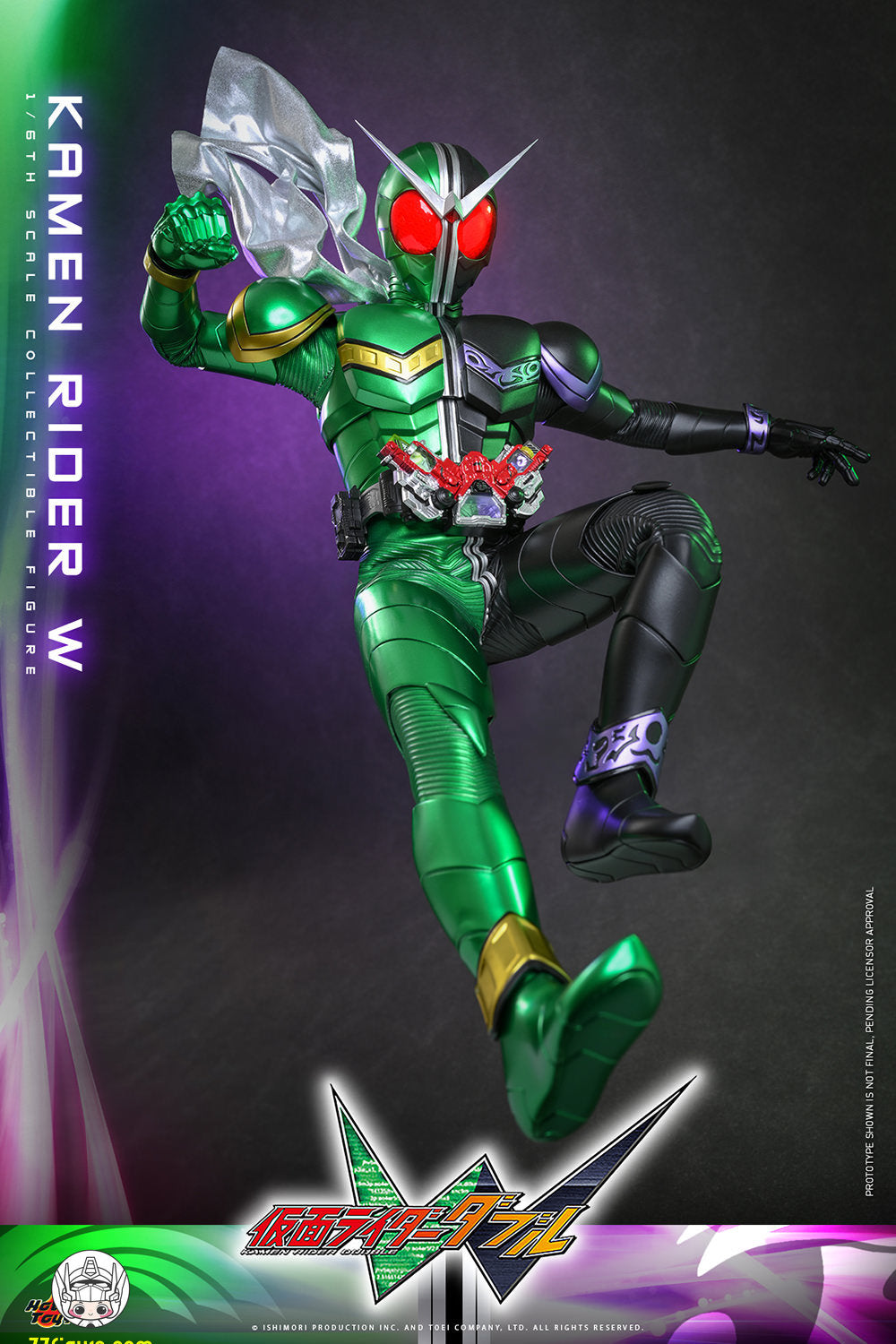 【予約商品】Hot Toys 1/6 TMS195 仮面ライダーW コレクター版 塗装済み可動フィギュア
