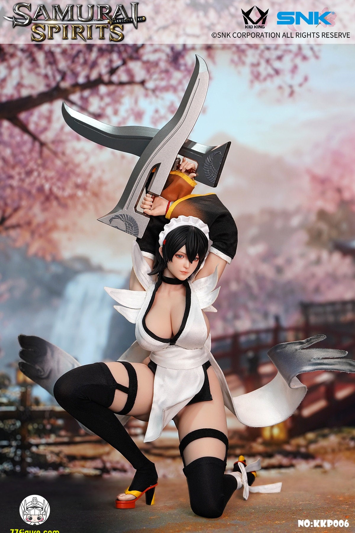 【予約商品】Kid King 1/6 KKP006 SNK公式ライセンス SAMURAI SPIRITS いろは 塗装済み可動フィギュア