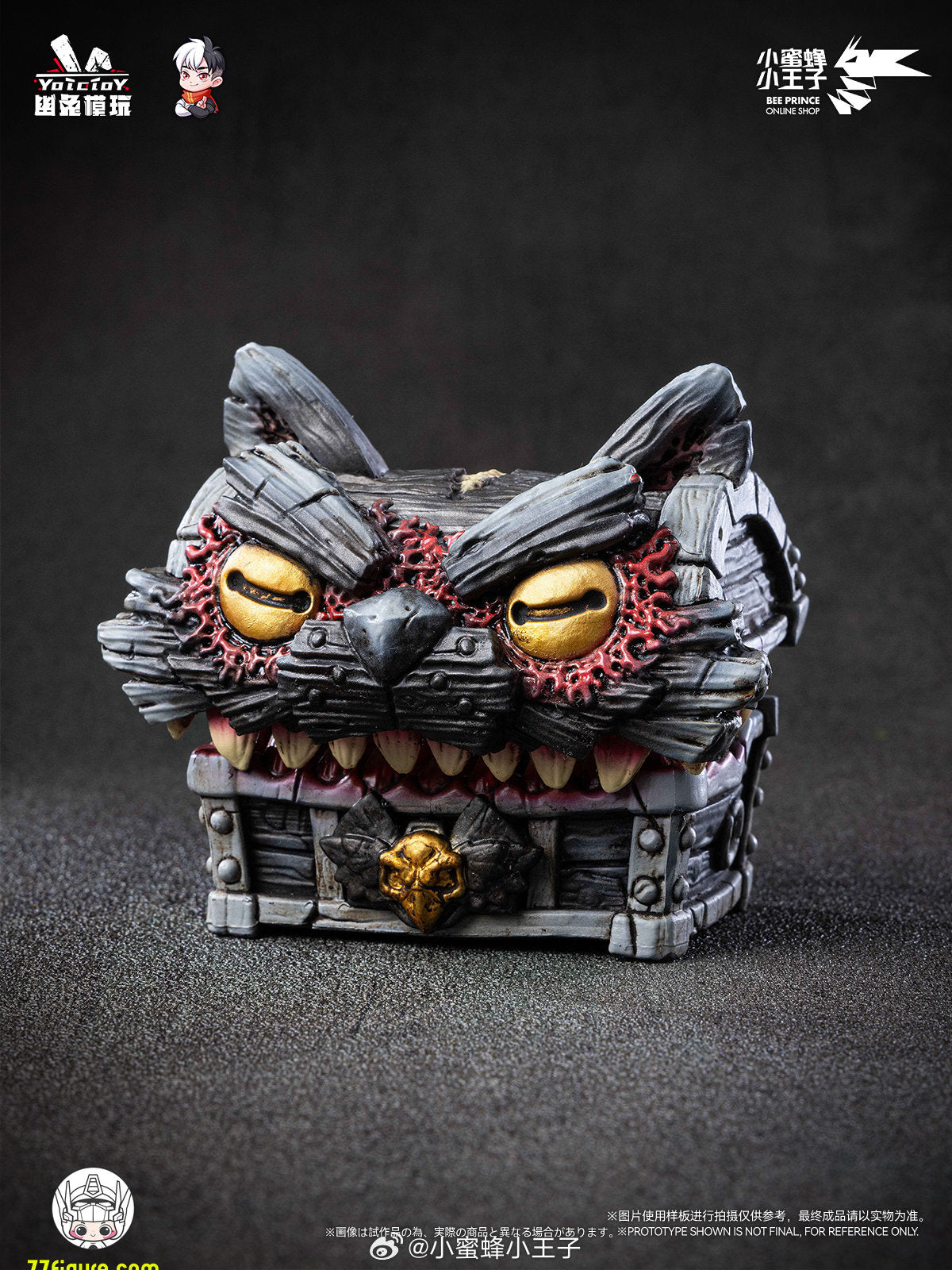 【予約商品】YoTo Toys 1/12 YTBD-003 ミミックチェスト キャット 塗装済み可動フィギュア