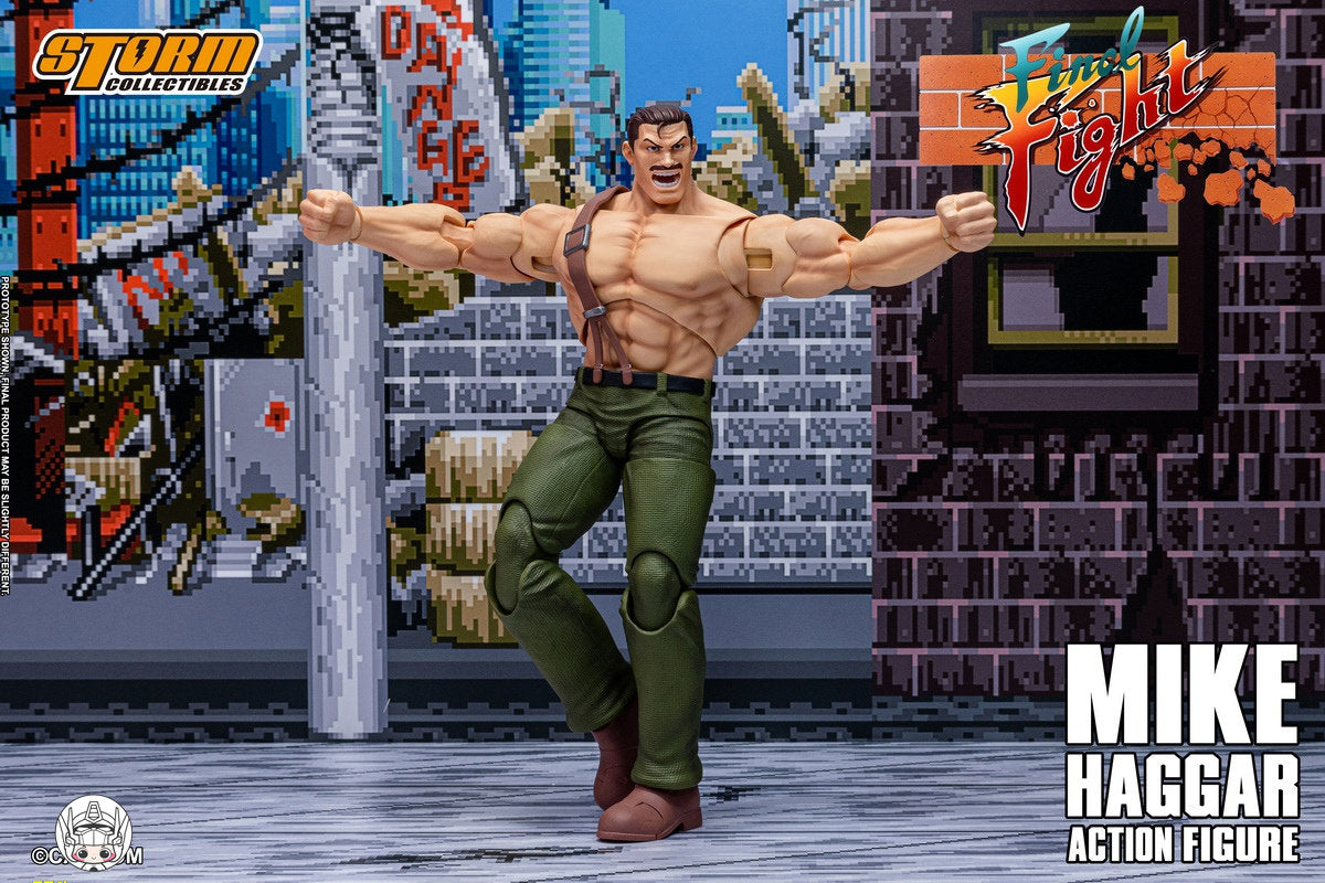 【予約商品】Storm Collectibles CAFF01 『ファイナルファイト』 マイク・ハガー 塗装済み可動フィギュア