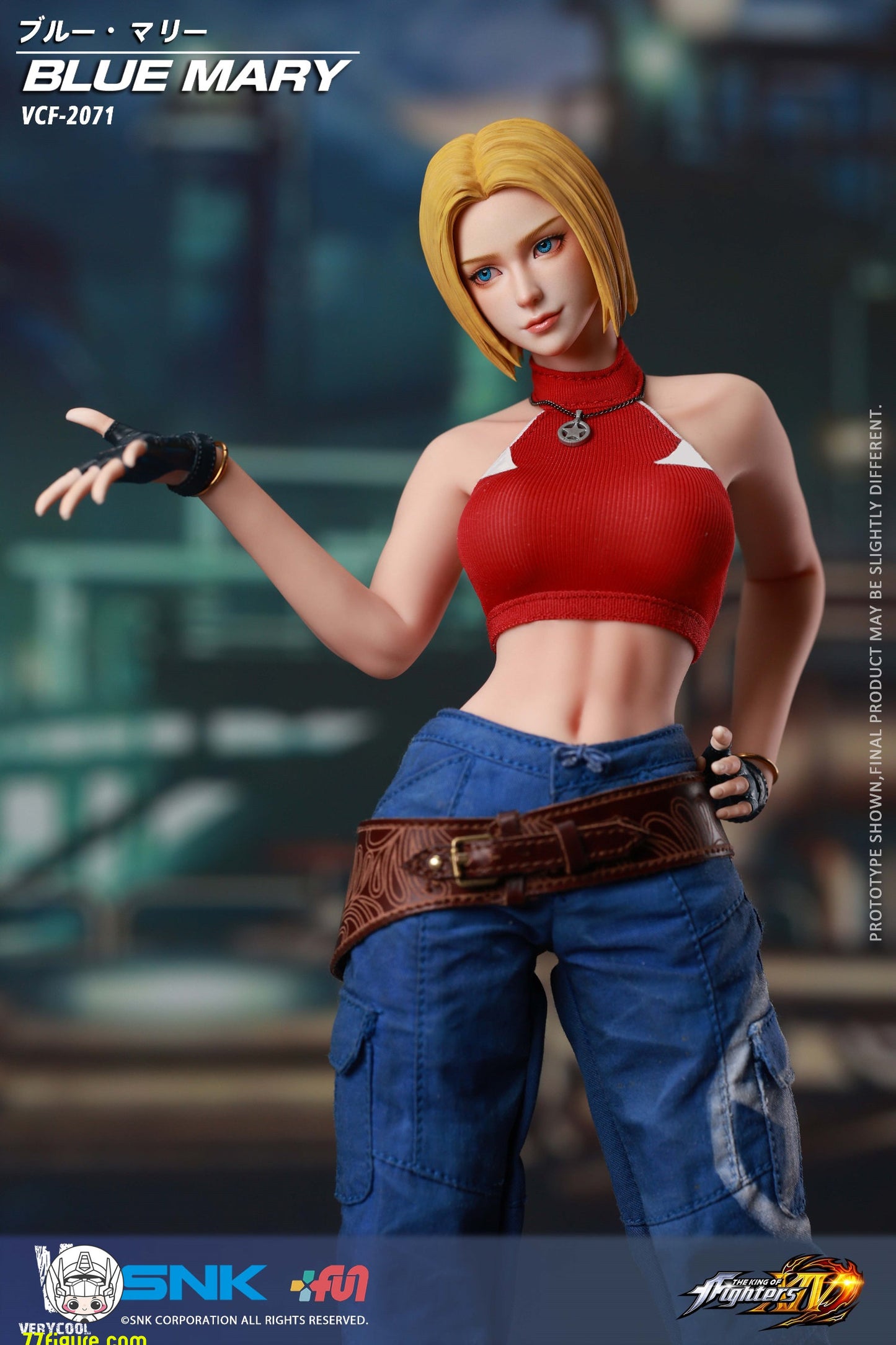 【予約商品】VERYCOOL 1/6 VCF-2071 『ザ・キング・オブ・ファイターズXIV』ブルー・マリー 塗装済み可動フィギュア